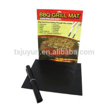 BBQ GRILL AND OVEN MATS AS SEEN ON TV SET OF 2 BLACK MATS